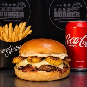 imagem do produto 1 COUNTRY BURGER + BATATA 150GR + COCA LATA