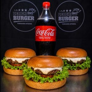 imagem do produto 3 BASIC BURGER + COCA LITRO