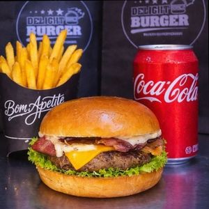 imagem do produto 1 BACON BURGER + BATATA 150GR + COCA LATA