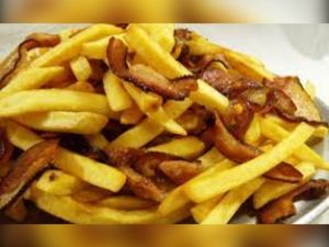 imagem do produto Batata frita com bacon 150gr