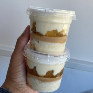 imagem do produto Bolo no pote doce de leite com abacaxi