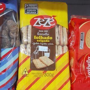 imagem do produto Bolacha folhada salgada 300g