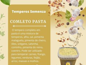 imagem do produto Tempero Completo pasta