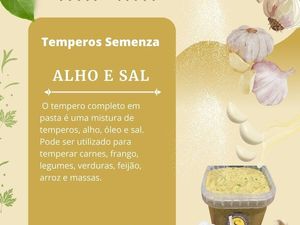 imagem do produto Tempero Alho e Sal Pasta