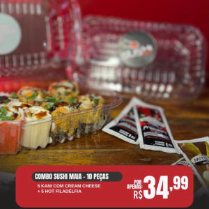 imagem do produto Sushi Combo Maia (10 peças)
