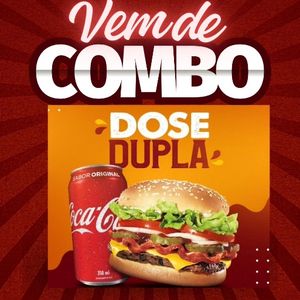 imagem do produto 1 X-bacon+1 refrigerante lata 