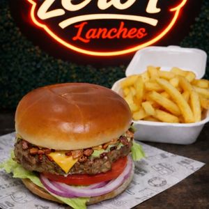 imagem do produto Hambúrguer simples com bacon