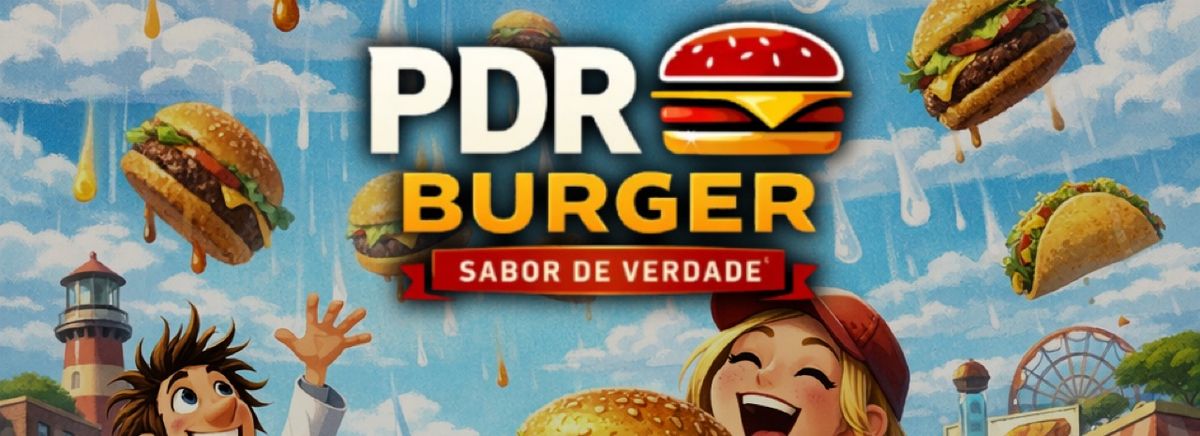 PDR BURGER – Sabor de Verdade logo