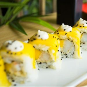 imagem do produto Uramaki Filadelfia Grelhado Mostarda 8 unidades