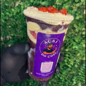 imagem do produto Açaí ninho com morango copo 