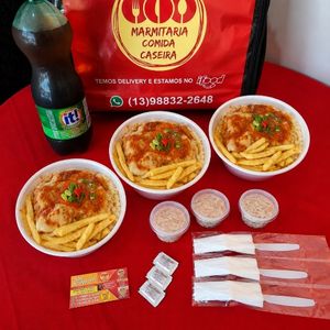 imagem do produto Combo Para Três de Bife a Parmegiana 