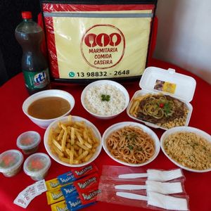 imagem do produto Kit Refeição de Bife Acebolado 
