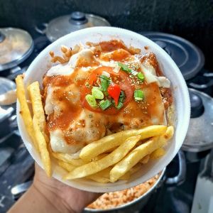 imagem do produto Bife a Parmegiana com Batata Frita 