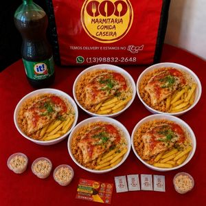 imagem do produto Combo Para Cinco de Filé de Frango à Parmegiana 