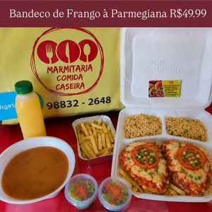 imagem do produto Bandeco de Filé de Frango a Parmegiana 