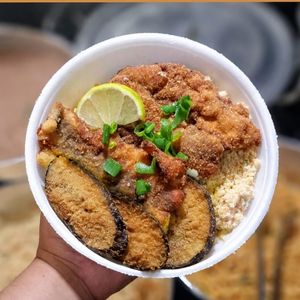 imagem do produto Filé de Peixe Empanado com Berinjela Empanada 