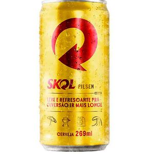 imagem do produto Skol lata 269ml