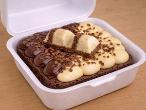 imagem do produto Brownie Kinder Duo Brigadeiro e Creme 5 Leites