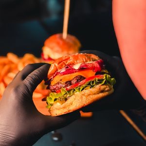 imagem do produto Hamburger blend costela + bacon + fritas 🍟