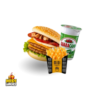 imagem do produto XTUDO MIDI DUPLO + BATATA + GUARACAMP