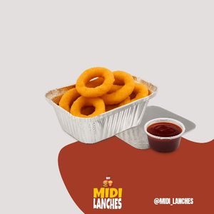 imagem do produto ONION RINGS + MOLHO BARBECUE 