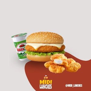 imagem do produto CRUNCH CHICKEN + NUGGETS 6 UND + GUARACAMP 