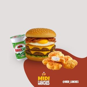 imagem do produto XTUDO MIDI DUPLO + NUGGETS 6 UND + GUARACAMP 