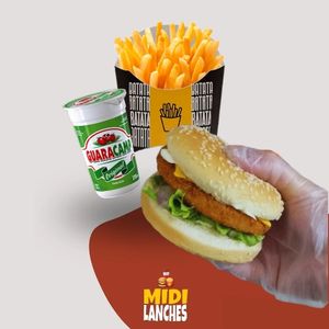 imagem do produto MIDI CRUNCH CHICKEN + BATATA + GUARACAMP 