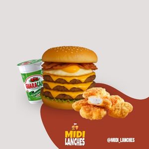 imagem do produto 
MIDI XMONSTRÃO
+ NUGGETS 6 UND + GUARACAMP 