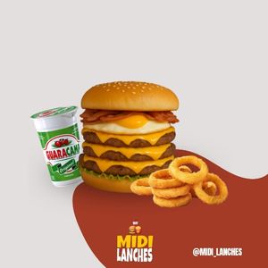 imagem do produto MIDI XMONSTRÃO
+ BEBIDA + ONION RINGS 6UND .