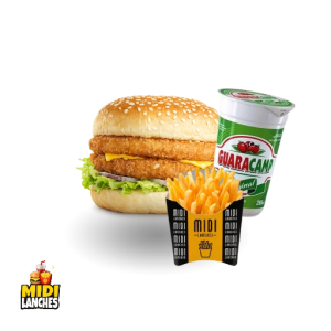 imagem do produto MIDI CRUNCH CHICKEN DUPLO + BATATA + GUARACAMP