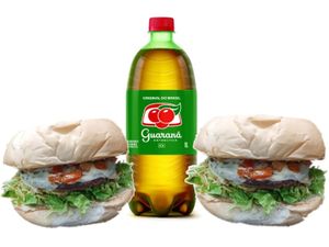 imagem do produto 2 X - Salada + 1 Guaraná Litro
