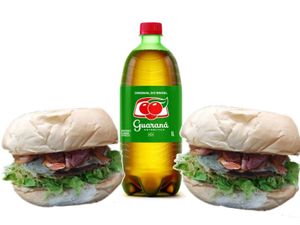 imagem do produto 2 X - Bacon + 1 Guaraná Litro
