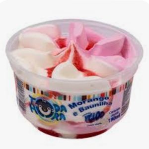 imagem do produto Sorvete Toda Hora Morango e Baunilha 