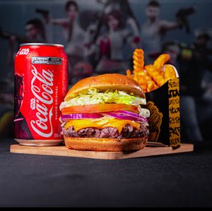 imagem do produto Fire Salada ( X-Salada ) +Fritas + Refri