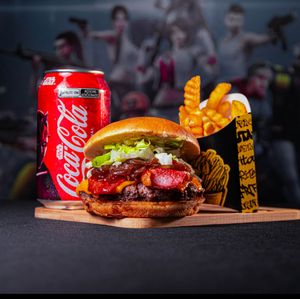imagem do produto Combo Mortal Karamelizado (Fritas + Refri Lata a Sua Escolha )