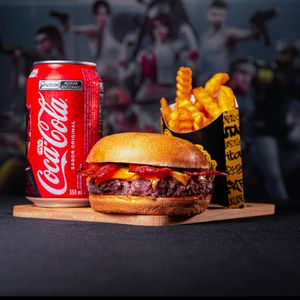 imagem do produto Fire Bacon ( X-Bacon ) +Fritas + Refri