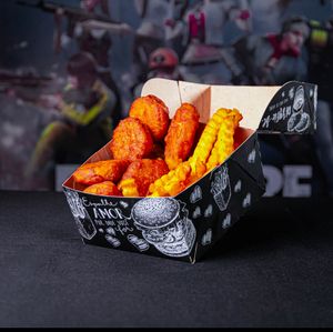imagem do produto Média Mista de Meia Mini Chicken Supreme + Meia Fritas Crinkle 