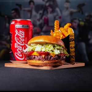 imagem do produto Fire Bacon Salada + Fritas + Refri