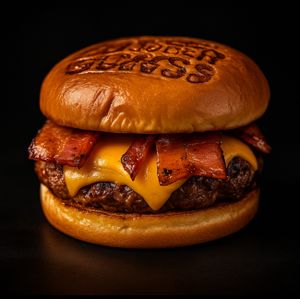 imagem do produto Fire Bacon ( X-Bacon ) +Fritas + Refri