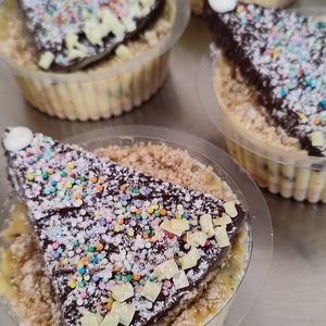 imagem do produto Mousse de maracujá com chocolate meio amargo 