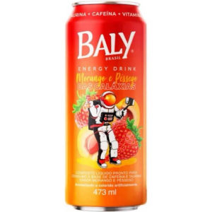 imagem do produto Energético Baly (morango e pêssego) 473ml