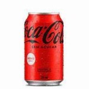 imagem do produto coca cola lata SEM Açucar