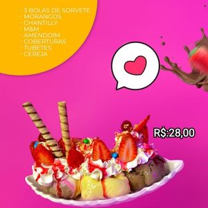 imagem do produto MORANGO 🍓 SPLIIT 