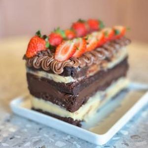 imagem do produto Fatia Torta Brownie Duo