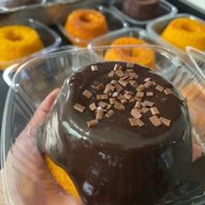 imagem do produto Mini vulcao de cenoura com brigadeiro