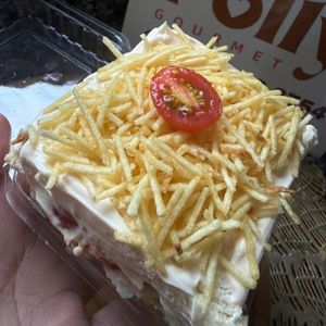 imagem do produto Torta de pão de forma (com geleia)