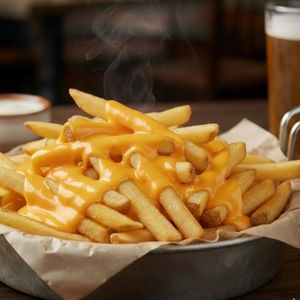 imagem do produto Fritas com cheddar 