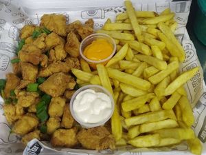 imagem do produto 600g Filé de Gorjão Peixe c/ 500g Fritas