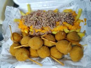 imagem do produto 20 Unidades Kieber mais  Batata Frita com Cheddar e Bacon